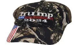 Prezydent Donald Trump 2024 Hat Camouflage Baseball Ball Caps Women Mens Designers Snapback US Flag Maga Anti Biden Summer Sun Vis5515427