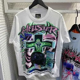 Giacca Trapstar T-shirt da uomo Camicia Hellstar T-shirt a maniche corte Uomo Donna Alta qualità Streetwear Hip Hop Moda t Hell Star ELCH ELCH