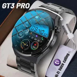 GT3 Pro Smart Watch Men Amoled 1.36 390*390 HDスクリーン心拍数BluetoothコールIP68スマートウォッチYQ240125のスマートウォッチ