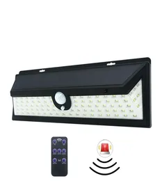 Edison2011 New 92 LEDS Solar Wall Light مع وظيفة الإنذار 1200LM Super Bright Outdoor Solar Lamps 3 Organy Order