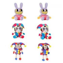 Magical Digital Circus klaun Plush Toys Magical Digital Circus Jax Plush Circus Circus Ponmi Pomny Rabbit Doll Miękkie zabawki 240124