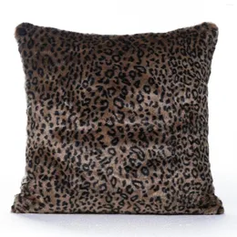 Kudde Leopard Tiger Prints Pillowcase Animal Spotted Printed Polyester Cover Throw Home Decor Pillowcover