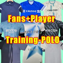 23 24 Marsiglia maglie da calcio GERSON sotto BAKAMBU milik maillot de foot 2023 2024 Camiseta PAYET GUENDOUZI KAMARA maglia da calcio uomo tifosi giocatore set da allenamento polo