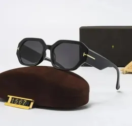 Солнцезащитные очки в оправе, дизайнерские солнцезащитные очки, мужские уличные черные солнцезащитные очки, очки в стиле ретро и женские солнцезащитные очки для женщин с TF1567