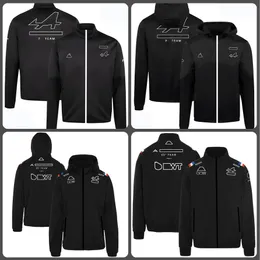 2023 Nuovo cappotto da corsa F1 trench abbigliamento autunnale e invernale personalizzazione della giacca soft shell da uomo del team di Formula Uno