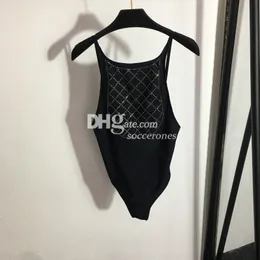 Seksi sırtsız bikinis tasarımcısı kadın mayo lüks baskılı mayo tankı tek parça mayo bandeau dalış kumlu plaj takım elbise