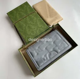 Designer bolsa de ombro a mais recente bolsa de moda marca clássico pequeno tubo pacote corrente de pousio