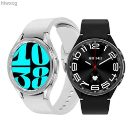 Orologi intelligenti 2024 Classic Reloj Smart Watch 6 per uomo donna IP68 impermeabile schermo rotondo da 1,52 pollici modalità sportiva NFC Smartwatch con chiamata BT YQ240125