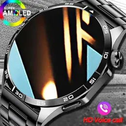 Relógios inteligentes novo para gt4 pro smartwatch masculino gps rastreamento amoled 466*466 tela hd nfc bluetooth chamada smartwatch yq240125