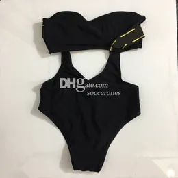 Seksowne kobiety projektant strojów kąpielowych Backless Bikinis Beach Bandeau Swimsuit Summer WetSuit luksusowe bikini z nadrukiem