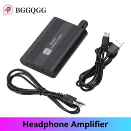 Amplifier BGGQGG 16300 ohm HiFi Headphone Earphone Amplifier 3.5mm Jack Aux Portable Adjustable Audio Amp for Mobile Phone Music Player