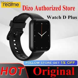 Умные часы Realme DIZO Smart Watch D Plus Водонепроницаемый фитнес-трекер AMOLED-дисплей Спортивные умные часы Bluetooth-браслет для вызова Женщины Мужчины YQ240125