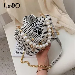 Luccdo Mini Jacket Bag Moda Lady Motorcycle Bacs Chain ombro de ombro para mulheres 2020 SAC femme328x