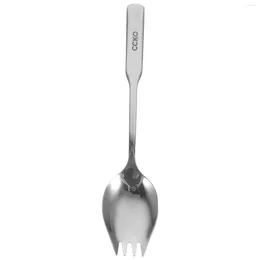 Forks Salad Fork Graceless Exquisite Tableware Metal Drill Bits Stainless Steel Noodle Sporks Fruit