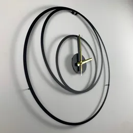 ساعة الحائط البسيطة ، ساعة الحائط المعدنية الصامتة ، ساعة الحائط الحديثة ، ساعة حائط كبيرة الحجم ، هدية Housewarming