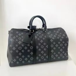 M41424 Keepall 45 50 55 Baga podróżna luksusowe toty tygodniowe projektanci bagażu torby worki damskie męskie skórzana skórzana torba na korpus mody torebki na ramię na ramię