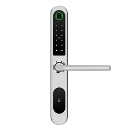 Larksamrt ttlock App Bluetooth Tuya Wi -Fi Digital Brak kluczyek złamany most aluminiowy cyfrowy blokada drzwi palców A211