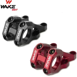 Wake DHAMFR MTB Attacco manubrio CNC in lega di alluminio Downhill Bicicletta MONTAGGIO DIRETTO STELO Manubrio 318mm per BMX Ciclismo Ultraleggero y240118