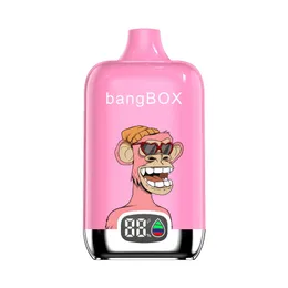 Bang 15000 Bang Box 15000 Wyświetlacz Dysposobalny typ C ładowarka C Vape 650MAH 25 ml wstępnie wypełnione kapsuły 0% 2% 3% 5% 12 Kolory Vapoter Dampfen Vapear Elektronische Zigarette