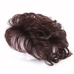 Bangs 3D Air Hair Bangs Edge Clipped In Bangs Extended Hair Piece Bangs Wig Cut Top Hair Loss för att täcka grått hår Öka volym 240118