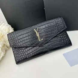 women's wallets Genuine Leather designer wallet credit card holder fashion Cassandre Clutch Bag Designer bags woman purse with box