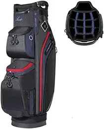 Designer-Golftaschen für Herren und Damen, Golfschläger, leichte Cart-Tasche, 14-fach Organizer, Trennwand oben, volle Länge, mit Kühler, Luxus