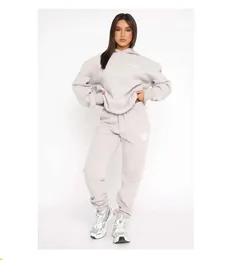 Designer Tracksuit White Fox Hoodie Sets Two 2 Piece Set Women Mens Clothing Sporty Long Sleeved Pullover Hooded 12 Coloursspring Autumn 146