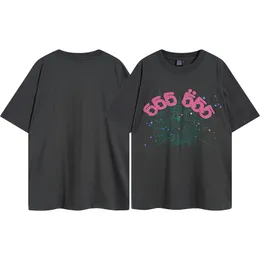 デザイナーティースパイダーTシャツピンクピンクヤングスーグSP5derスウェットシャツ555シャツ男性女性ヒップホップウェブジャケットスウェットシャツスパイダーSP5 Tシャツ高品質1NBW