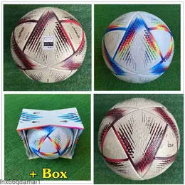 2022 New World Top Soccer Ball Size 5 컵 고급 니스 매치 축구 선박 공기 추가 BOLL IKSQ