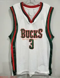 100 Stitched Brandon Jennings 3 Swingman Jersey XS6XL Mens Throwbacks Basketball jerseys Cheap Men Women Youth9985242