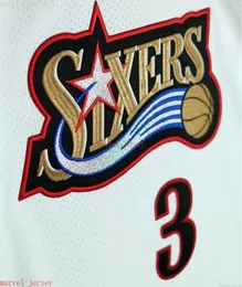 100 Stitched Allen Iverson Mitchell Ness 97 98 Jersey Mens XS6XL Throwbacks Basketball jerseys Cheap Men Women Youth1038428