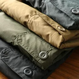 Pantaloni da uomo primavera ed estate slim versatili gamba dritta multitasche abbigliamento da lavoro casual