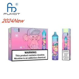 2024 뜨거운 판매 새로운 vape randm vape tornado 15000 퍼프 Fumot 25ml vape 배터리 및 오일 표시기 충전식 41 맛 도매