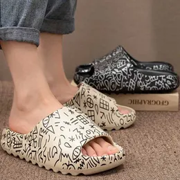 Hausschuhe 2023 Slipper Mann Sommer Mann Klöppel Hausschuhe Für Männer Casual Indoor Slipper Schaum Läufer Rutschen Männer Orange Sommer Mann sandalenL2401