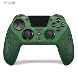 Kontrolery gier Joysticks Wireless BT Gamepad dla S4 Elite Slim Pro Console Game Controller programowalny przycisk Wstecz Turbo na PC iOS Android YQ240126