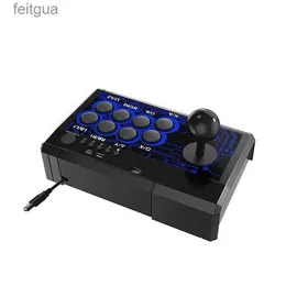 Controladores de jogo Joysticks Arcade Fighting Stick Joystick para XBOXone S / X XBOX360 Switch PC Android YQ240126