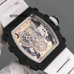 Luxury Watch Tape Manual Case Mechanical Ceramic Leisure Men Trend Swiss Movement Tourbillon