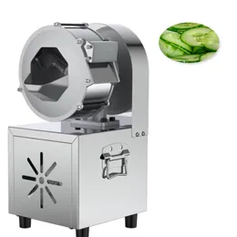 Professionell industriell multifunktion Vegetabilisk skärmaskin Elektrisk grönsaksskärmaskin