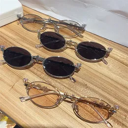 Multistyle Damen-Sonnenbrille, abnehmbare Kristall-Accessoires, Sonnenbrille, sanftes Monster, Outdoor-Komfort, GM Occhiali, Metallrahmen-Brille, verziert hj052