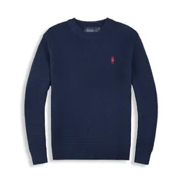 Maglione di marca POLO di lusso, girocollo da uomo di design in cashmere misto cotone ricamato abbigliamento sportivo autunnale e invernale, maglione casual da uomo e da donna