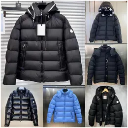 Monclair Classic Parkas Mężczyzn mody puffer kurtki Top luksusowy projektant pucha kurtka parka man epaulettes