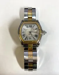 orologio da polso da uomo di lusso al quarzo A quanaut Orologio in acciaio/oro bicolore 18k Modalità orologio nuovo bracciale in acciaio inossidabile con zaffiro impermeabile Orologio da uomo