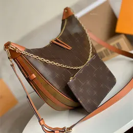 10a Cross Tote Bag Kadın Tasarımcı Çanak Çantası Kadın Çanta Orijinal Deri Kadın Moda Kahverengi Döngü Çanta Half Yarım Ay Omuz Çantası Bel Çanta Kayışı Üst Kalite Kutu