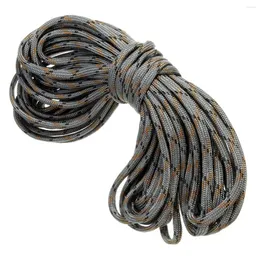 Keychains 7 Rope Paracord Parachute Resistant Camping Survival Color: Grey Camo Length: 15M
