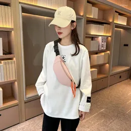 أكياس الخصر غير الرسمية مقاوم للماء Oxford Zipper Packs Youth Portable 2024 للنساء Bolsas Para Mujeres