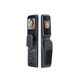 LARKSAMRT TTlock App Bluetooth Tuya Wifi Digital Kein Schlüssel 3D-Gesichtserkennung Fingerabdruck Intelligentes Türschloss R10P