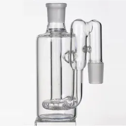 Detaljhandel i lager 14mm manlig gemensam transparent NC glas röksamlare flaska/nc glas rökflaskburk för glas bong