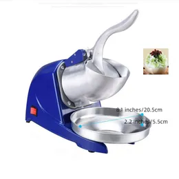 Electric Ice Shaver Machine Shaved Ice Snow Cones Snow Flakes Maker Crusher 220V