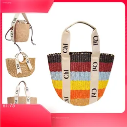 Schulterstroh-Strandkorb-Bast-Tasche, klassische Damen-Herren-Designer-Geldbörsen, Geldbörse, Woody-Eimer, Sommer-Webart, Reisetasche, Umhängetasche, Handtaschen, Clutch, Luis-Taschen, s