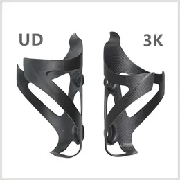 Full kolfibercykel UD3K vattenflaskbur Mtb Road Bike Bottle Holder Ultra Light Cycle Equipment Mattelight 240118